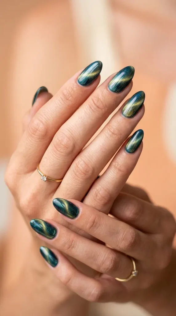 Cat Eye Summer Nails
