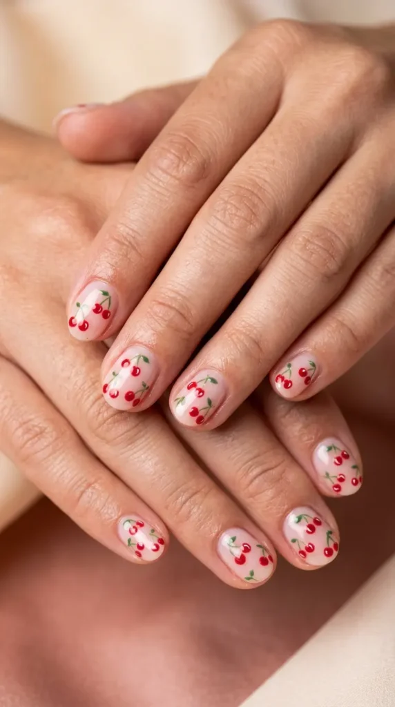 Cherry Nails