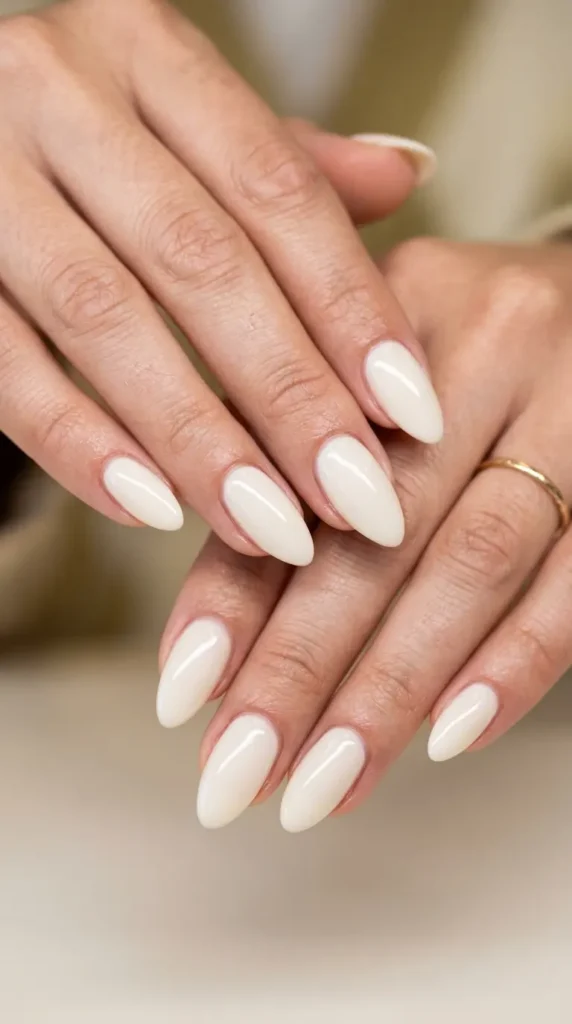 Coconut Milk Gel Nails