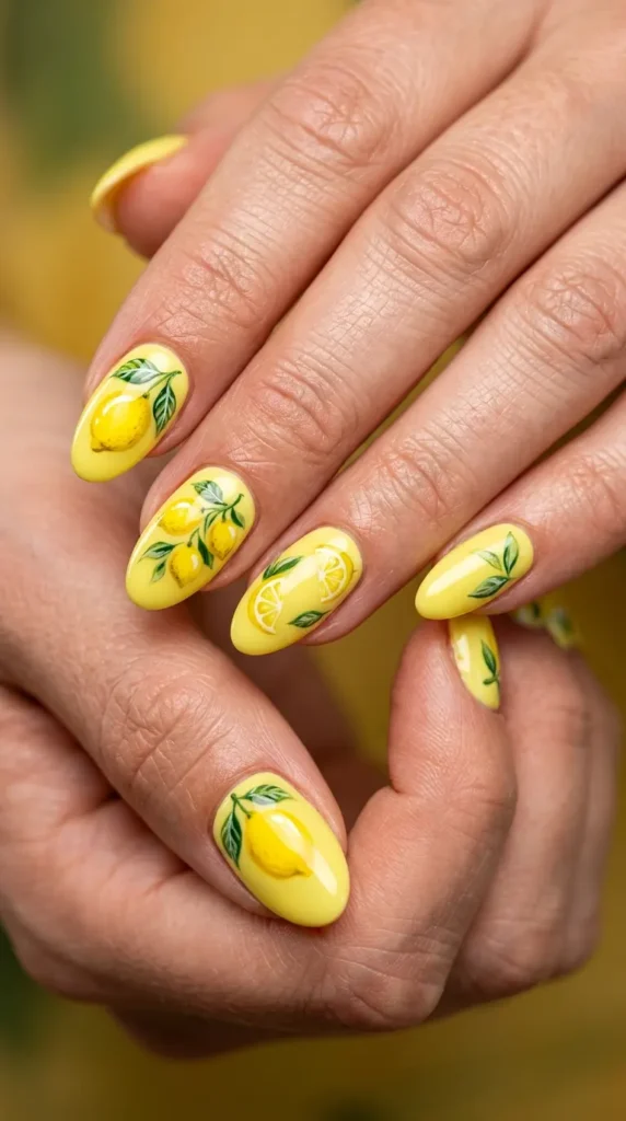 Lemon Nails