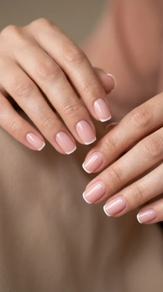 Micro French Nails