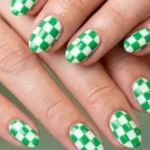 Acrylic Green Summer Nail Designs