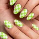 Simple Green Summer Nail Designs