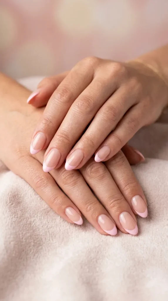 Baby Pink French Tips