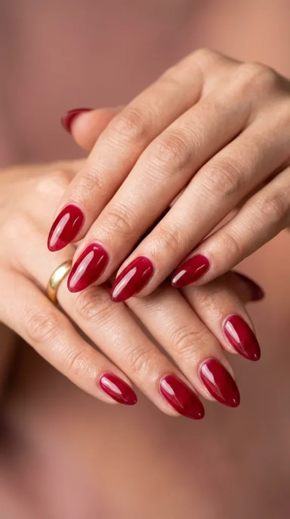 Cherry Jelly Nails