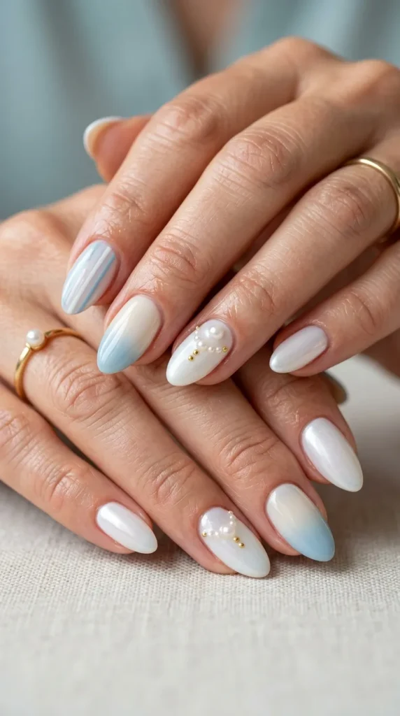 Coastal Granddaughter Nails