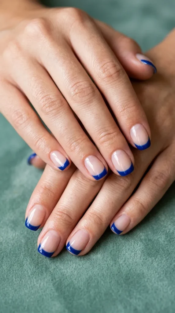 Colored French Tips
