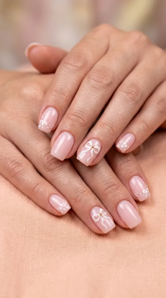 Coquette Bow Nail Designs