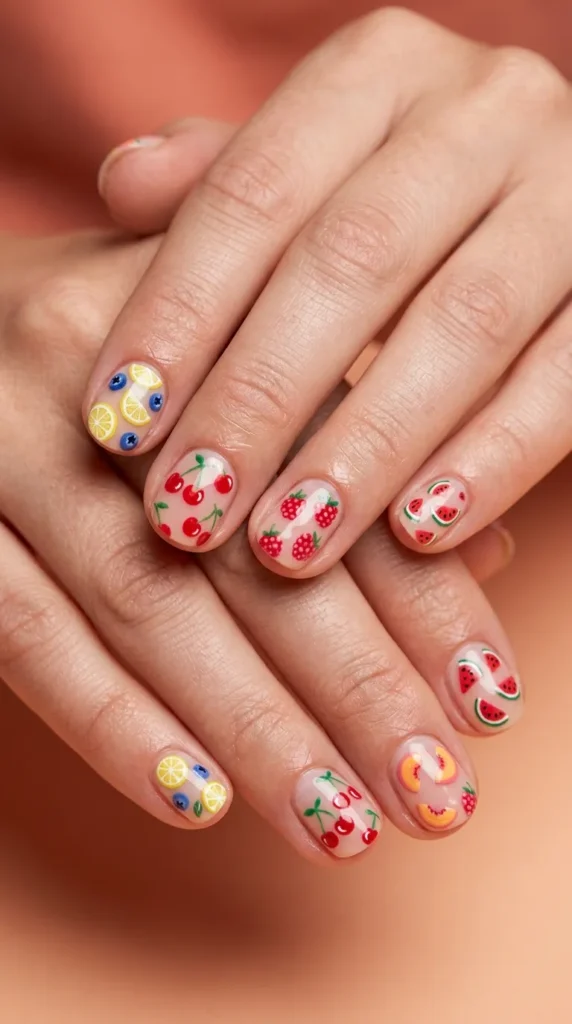 Fruit mix nail set