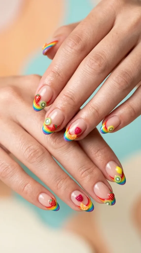 Fruit-Inspired Rainbow French