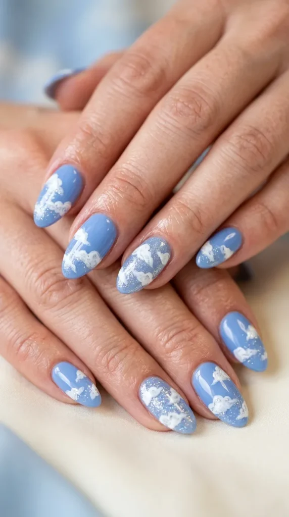 Happy Cloud Nails