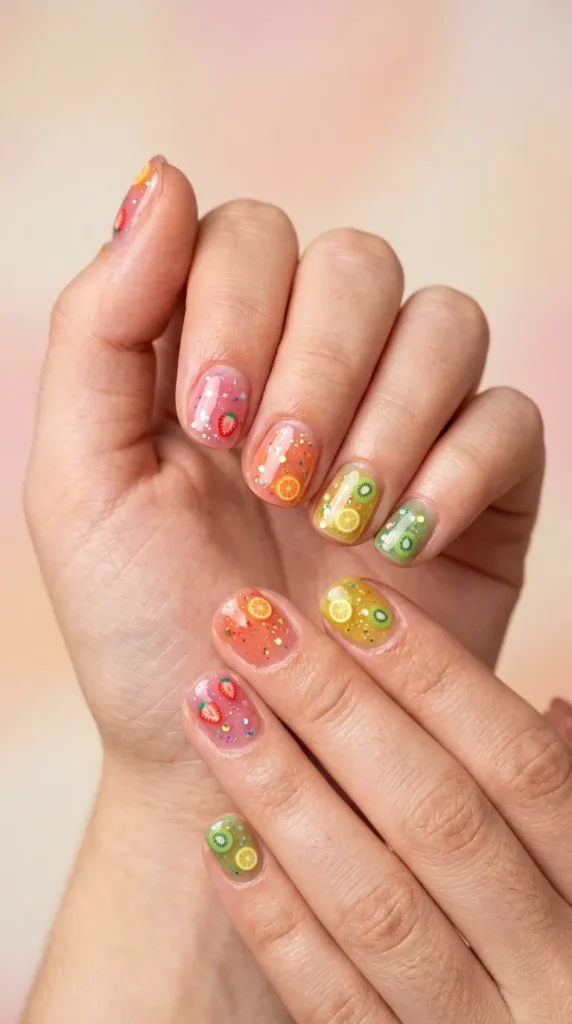 Jelly Candy Nails