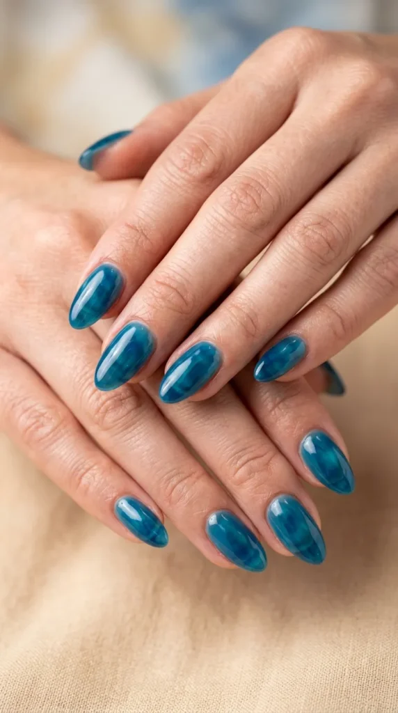Jelly Ocean Nails