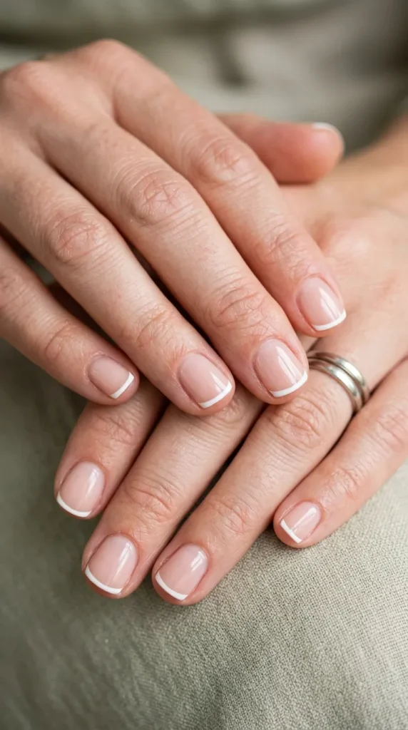 Micro French Manicure