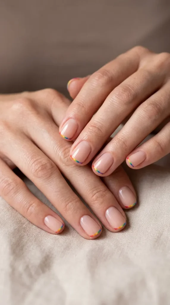 Micro French Rainbow Design