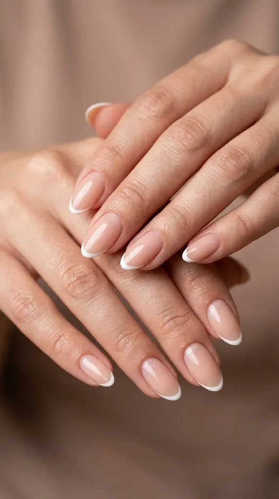 Micro French Tip Nails