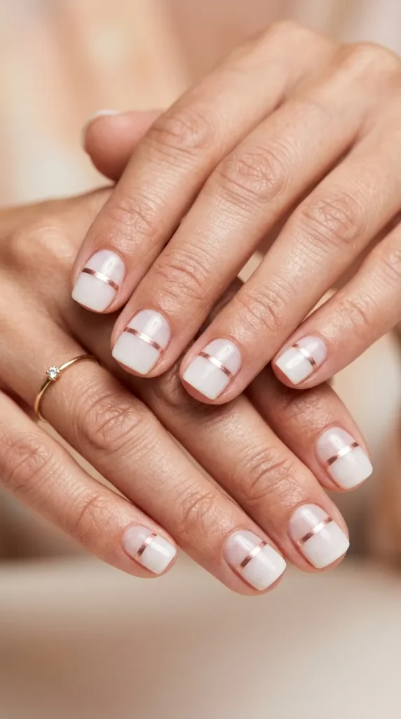 Minimal Negative Space Nails