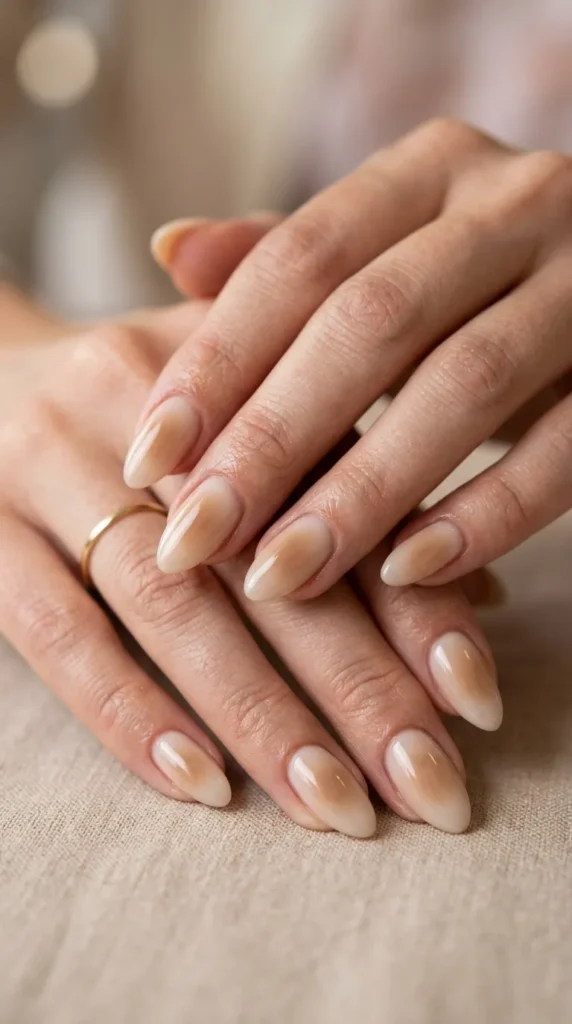 Neutral Aura Nails