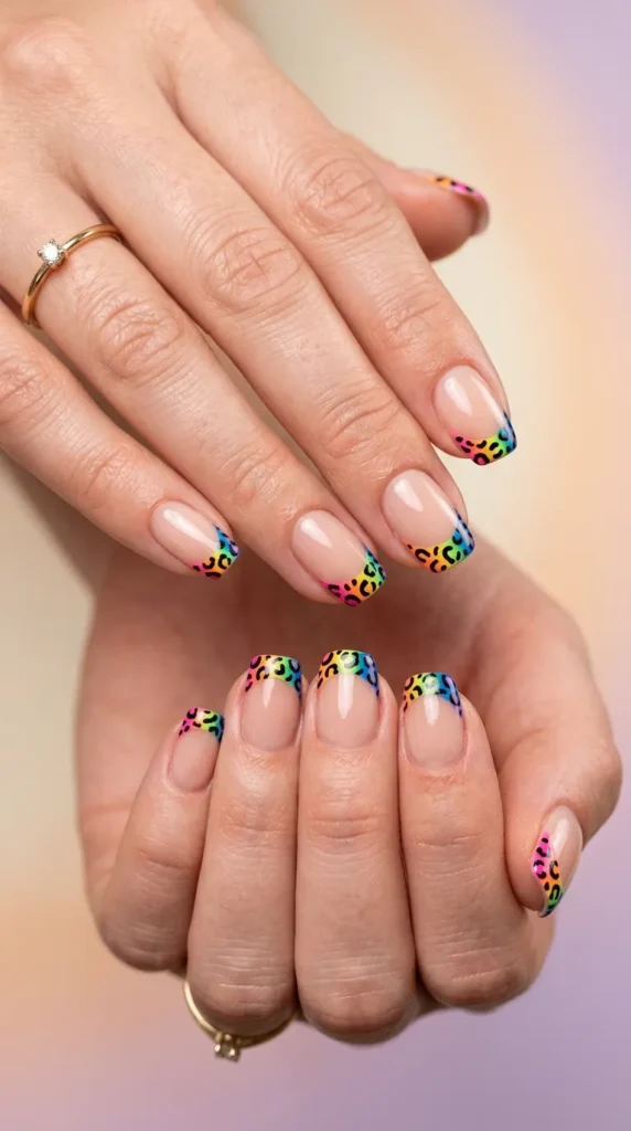 Rainbow Leopard Tips