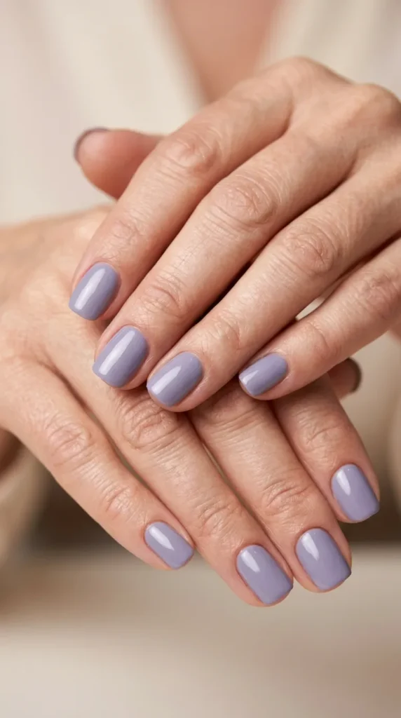 Soft Lavender Professional Nails