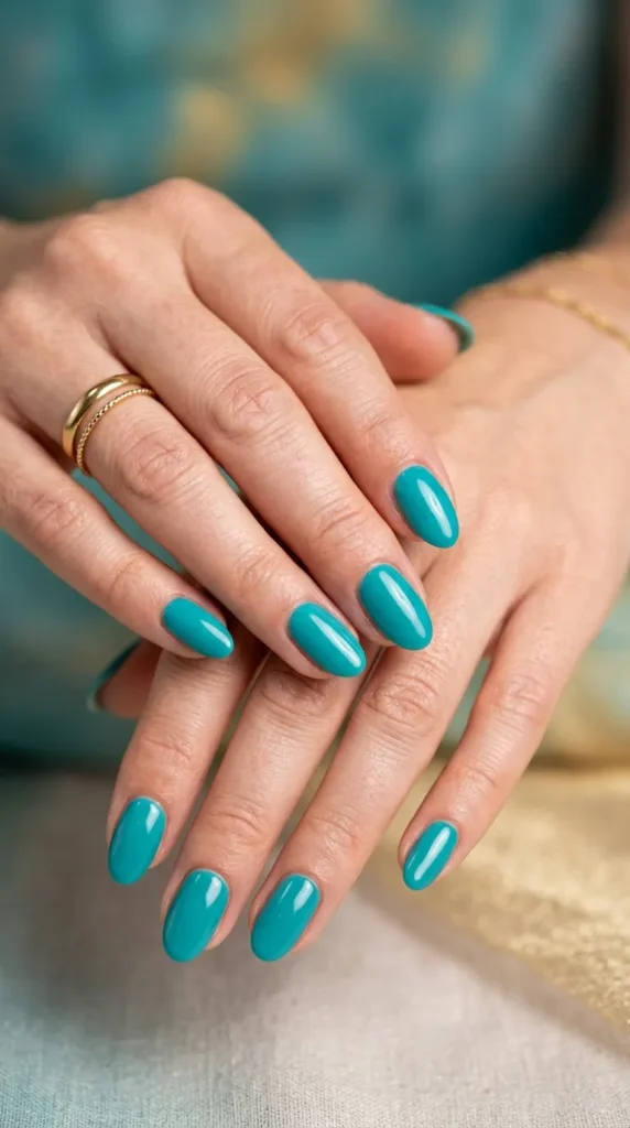 Turquoise Beach Nails