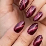 Fall Burgundy Nail Designs