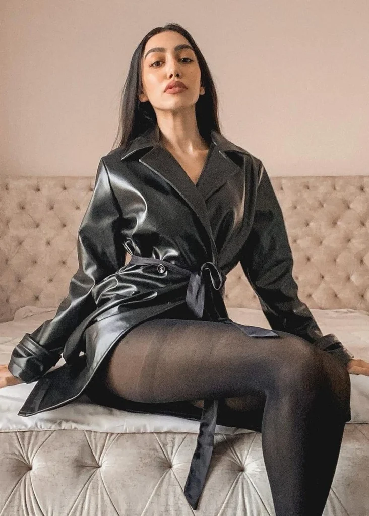 Latex or Faux-Leather Look