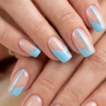 Light Blue Summer Nail Designs