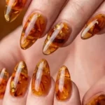 Long Autumn Nail Designs
