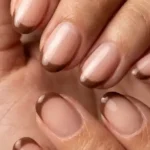 Neutral Round Fall Nail Designs