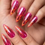 Stiletto Summer Nail Designs