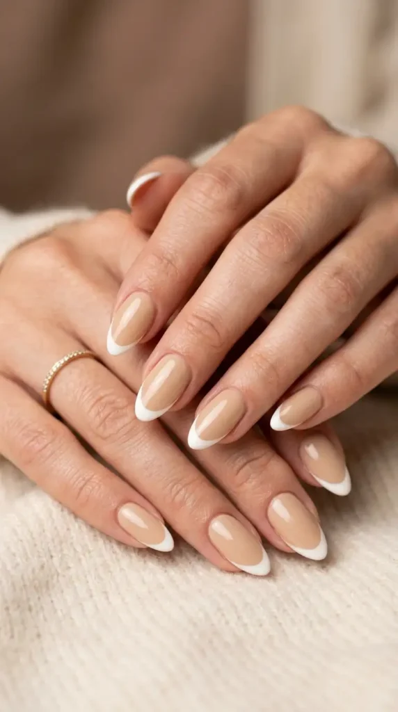 Almond Latte French Tips