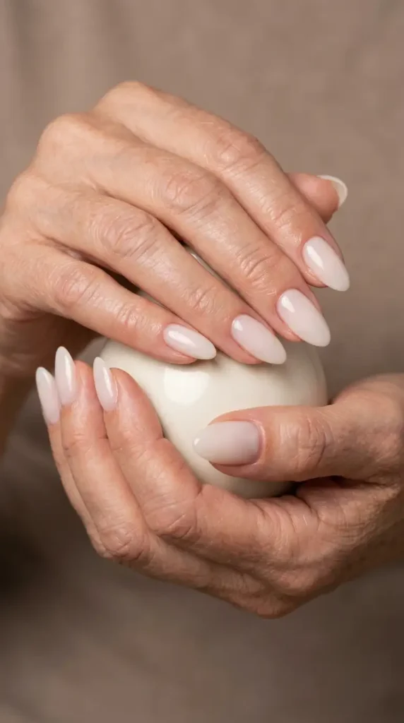 Almond Milk Jelly Nails