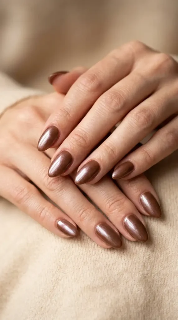 Chestnut Glazed Nails