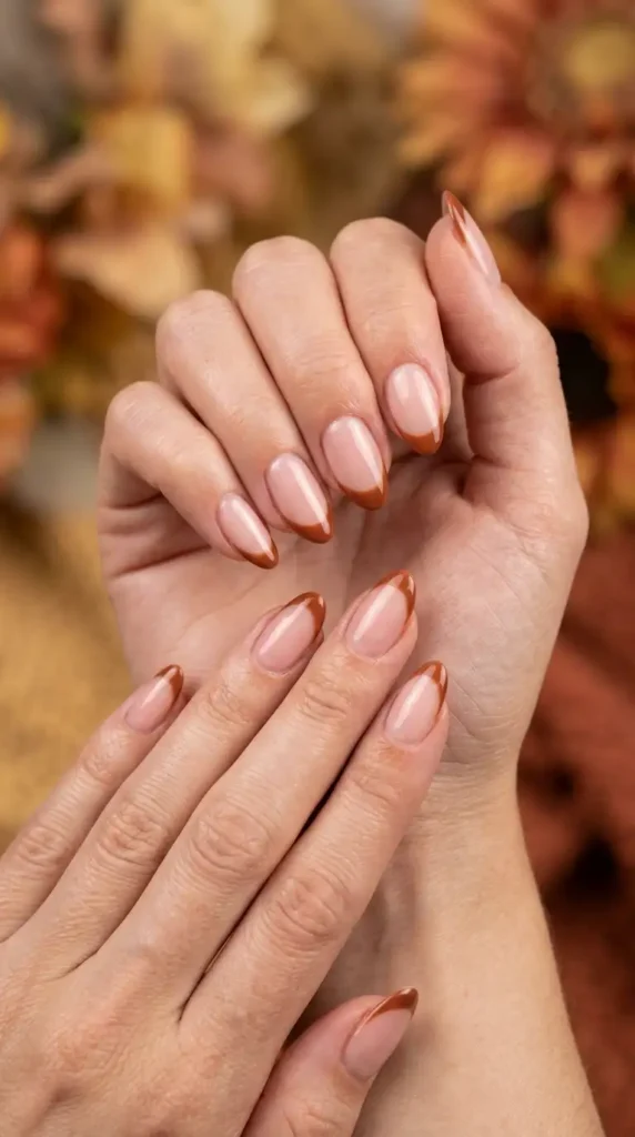 Cinnamon French Tips