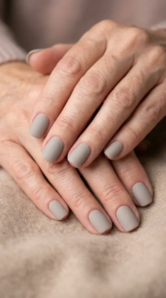 Cozy Cashmere Neutral Nails