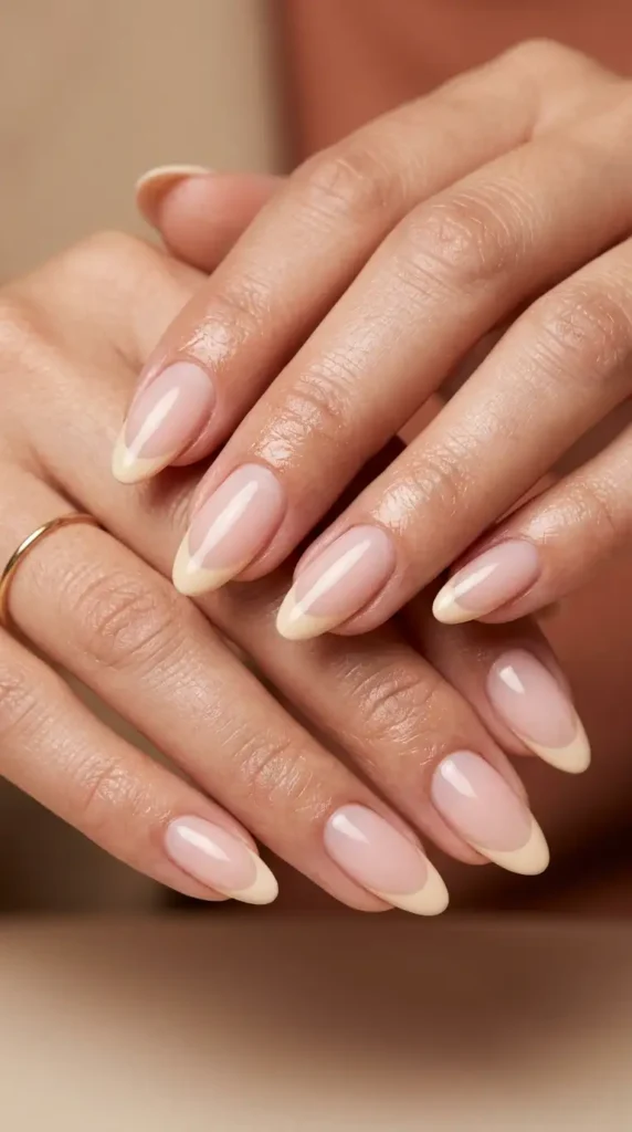 Creamy Vanilla French Tips