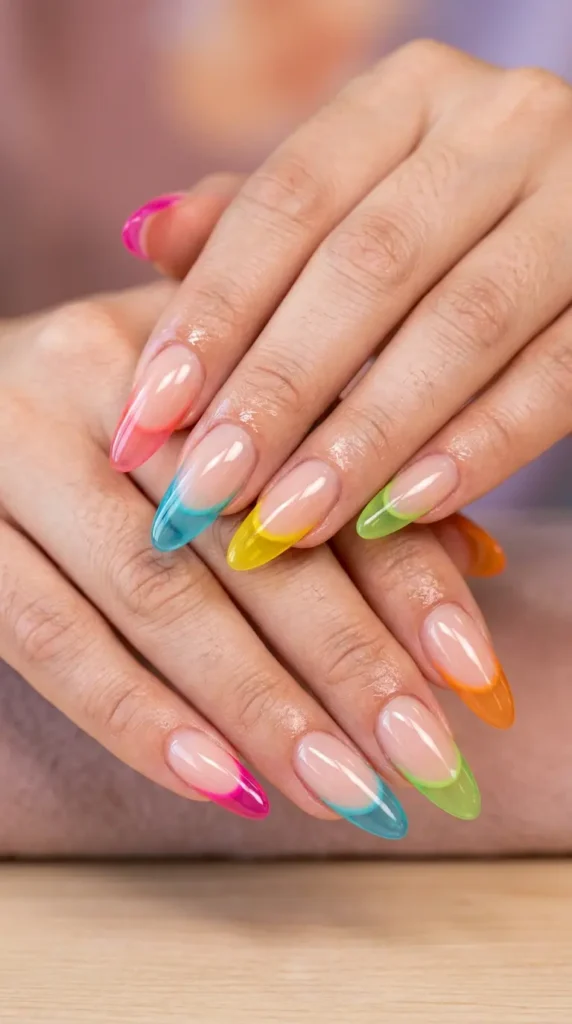 Jelly French Tips