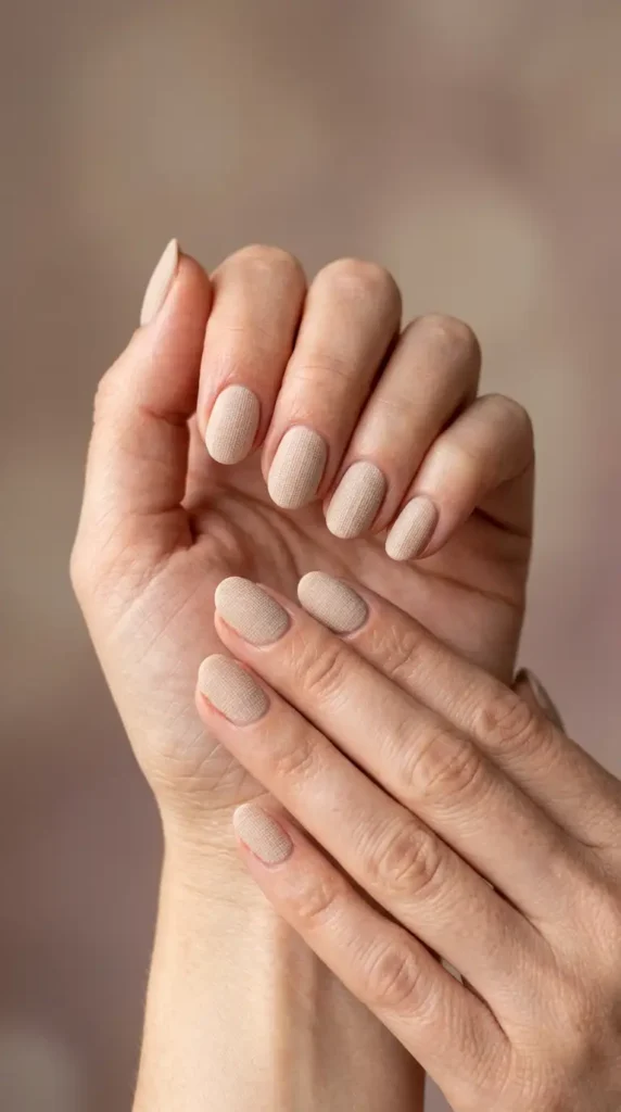 Linen Texture Nails