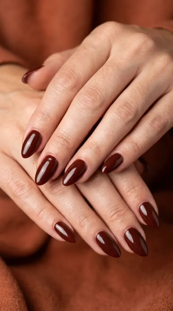 Mahogany Gloss Nails