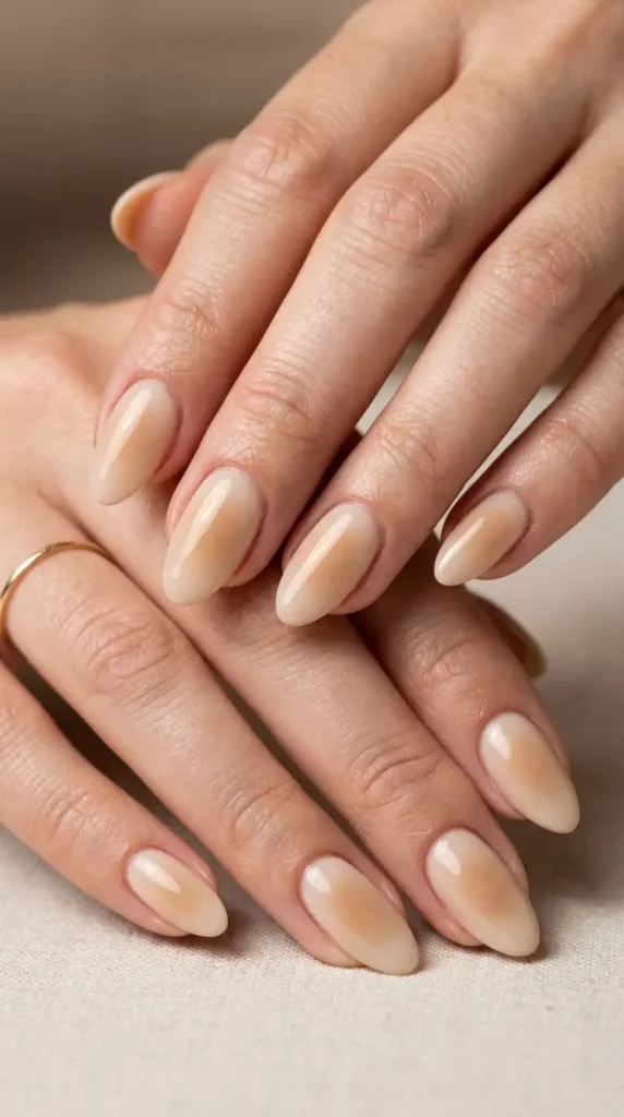 Neutral Aura Nails