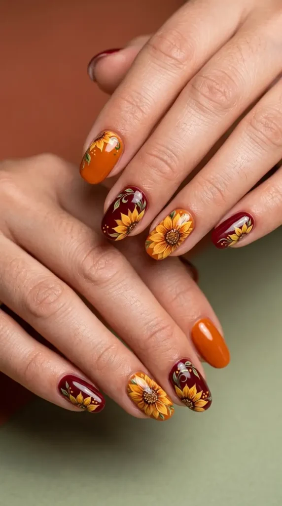 Pumpkin Spice & Red Sunflower Mix