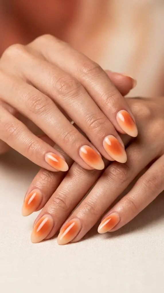 Terracotta Aura Nails