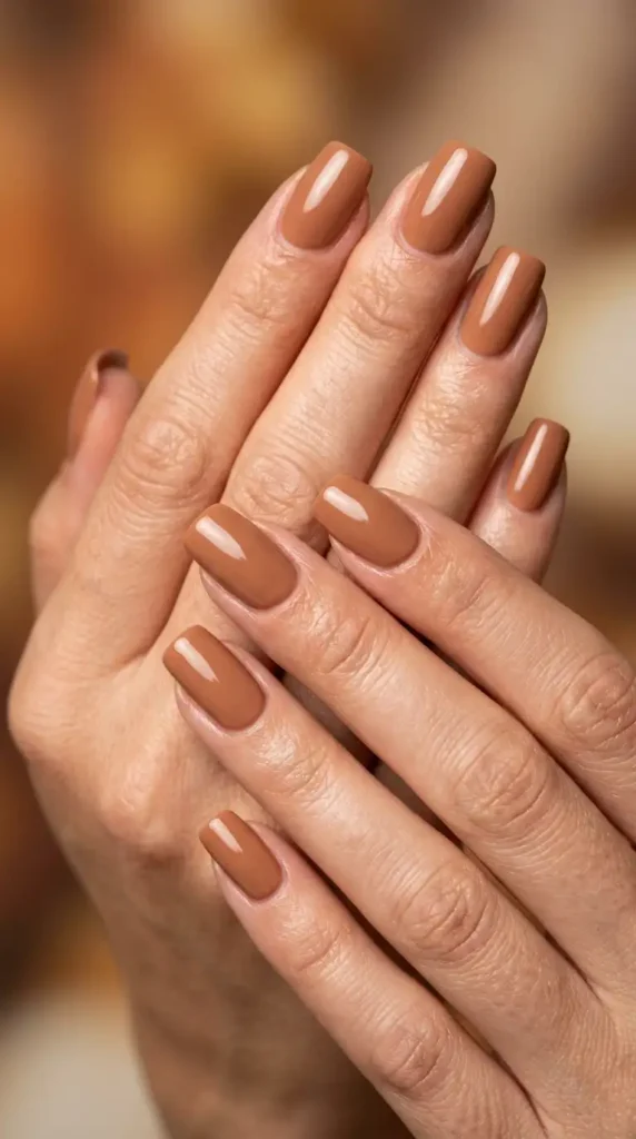 Toasted Almond Nude Nails