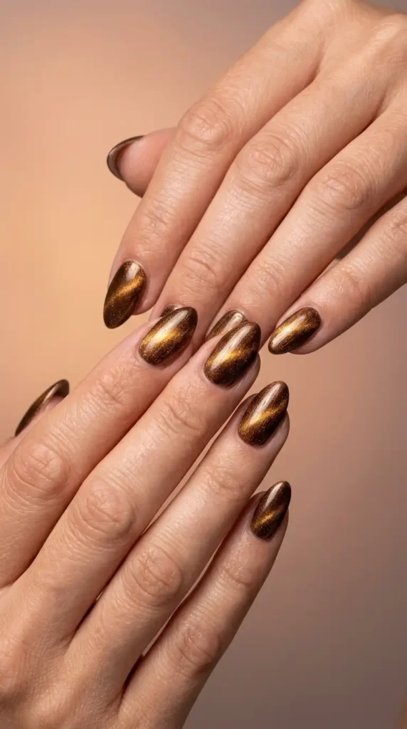 Velvet Bronze Nails