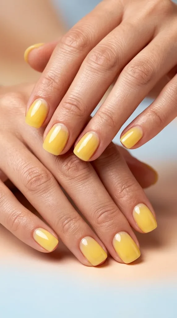 Yellow Soap Nail Finish