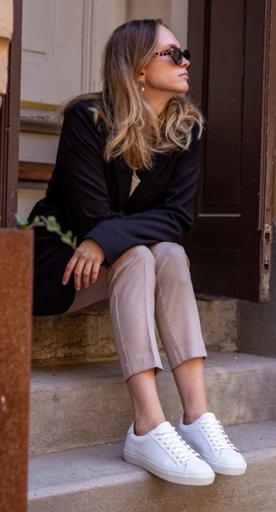 Comfortable White Sneakers