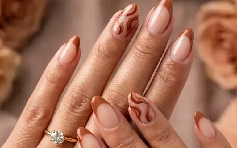 Fall Wedding Nail Designs