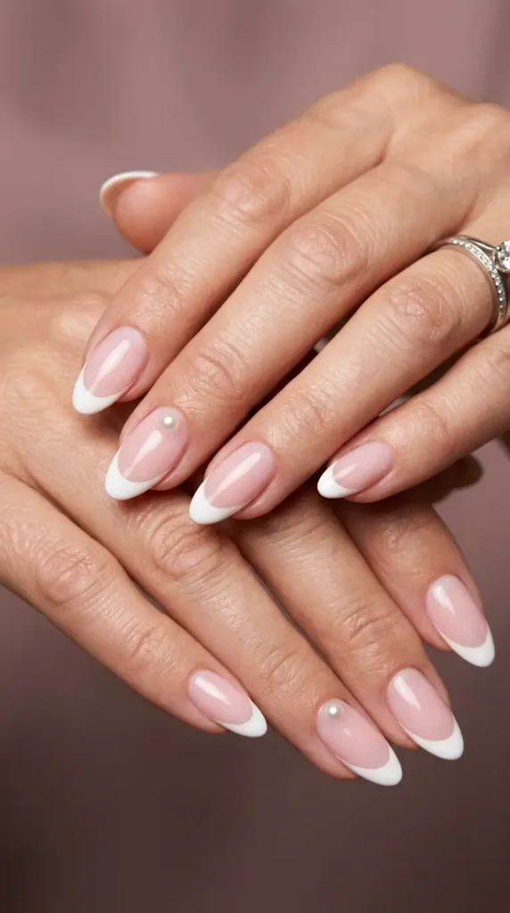 Classic French with Pearl Accents