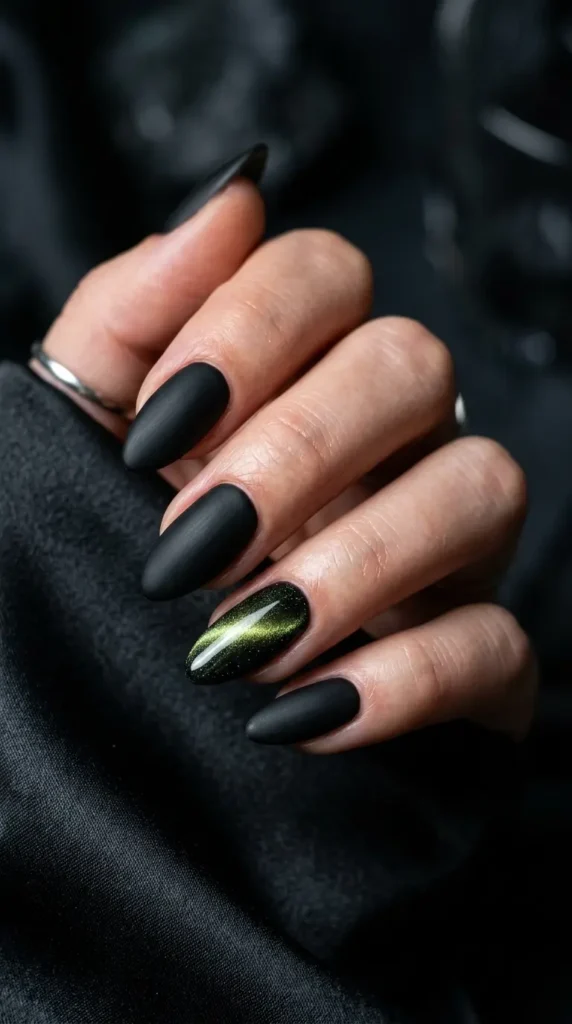Matte Black Cat Eye Accents